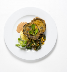 Paniruotas "Portobello" grybas
